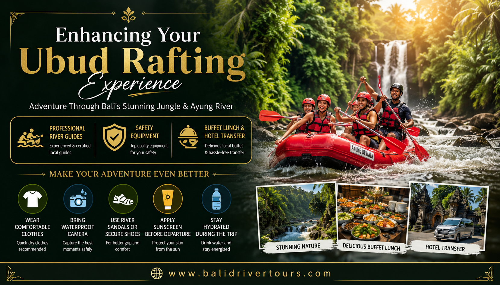 Enhancing Your Ubud Rafting Experience