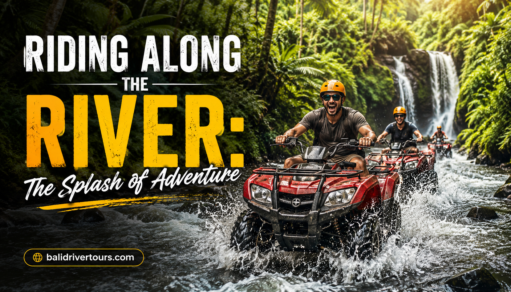 Riding Along the River: The Splash of Adventure