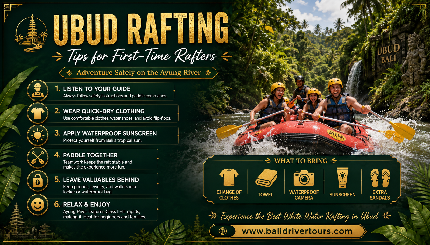 Tips for First-Time Rafters
