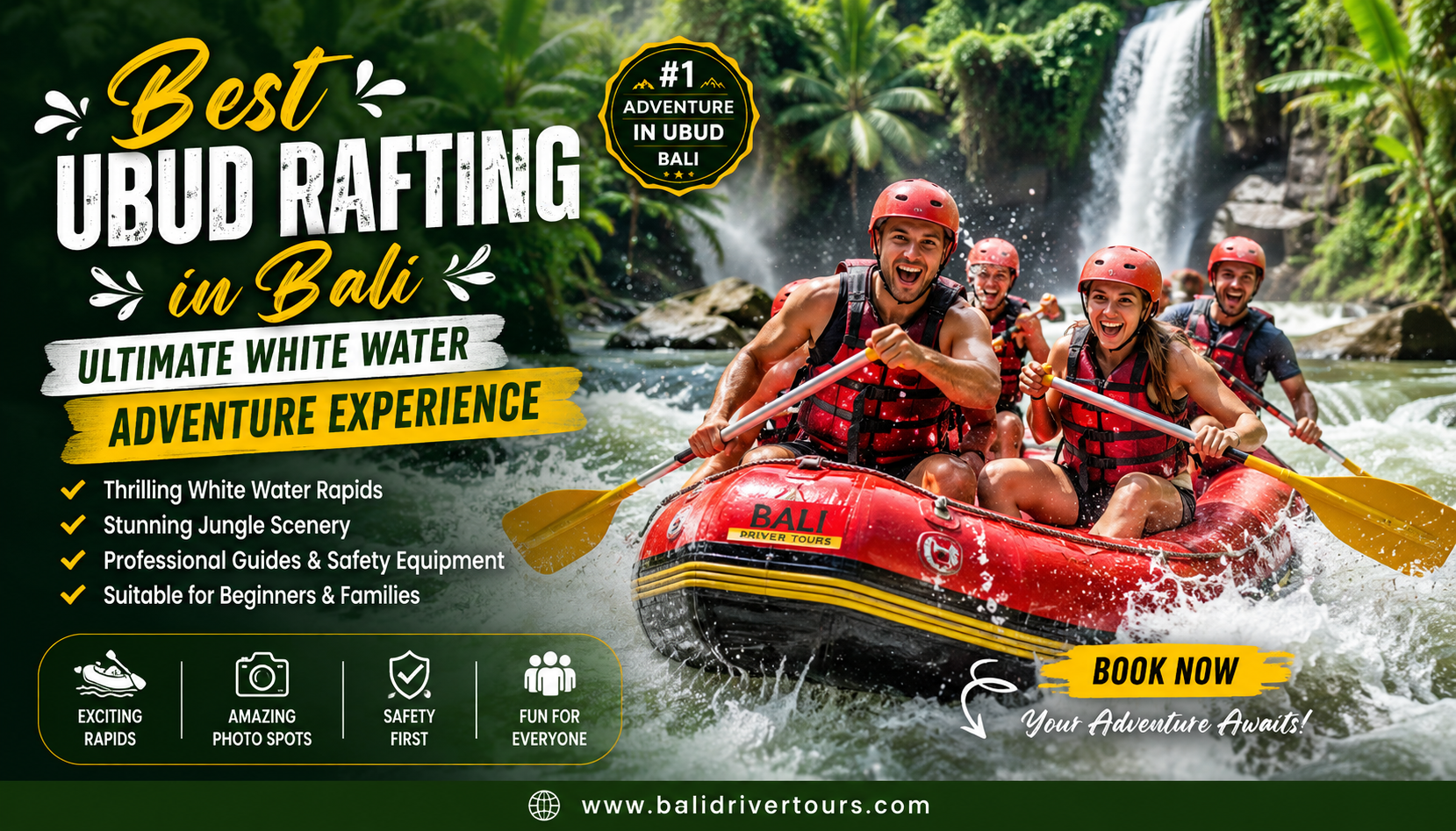 Best Ubud Rafting in Bali – Ultimate White Water Adventure Experience