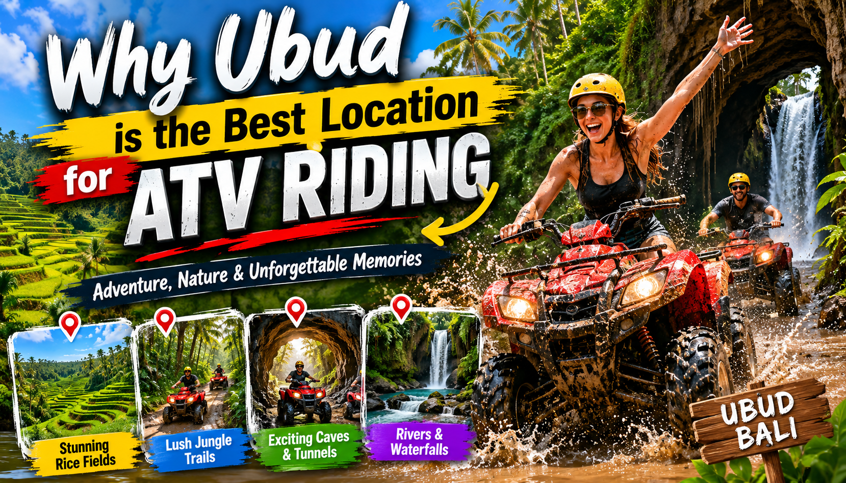 Why Ubud is the Best Location for ATV Riding
