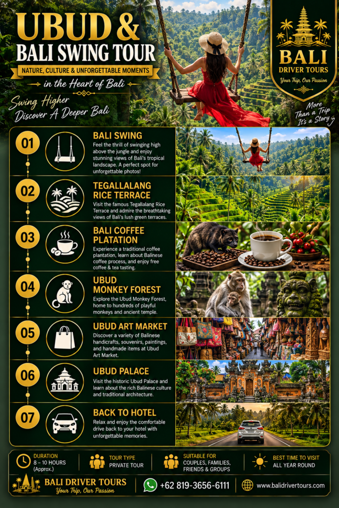 Ubud Bali Swing Tour